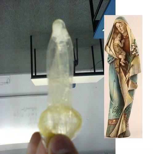 La virgen y el condón
